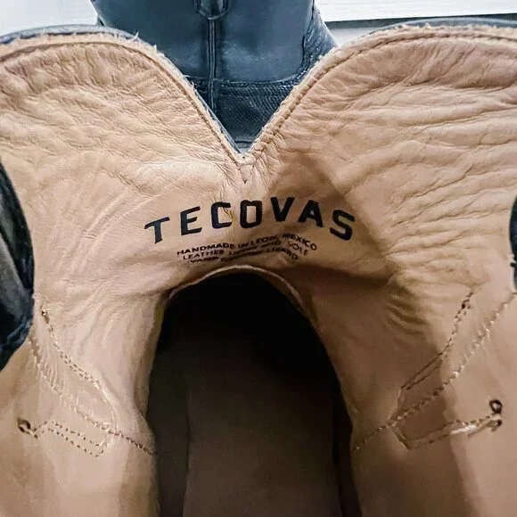 Tecovas Black Cowgirl Boot Booties - Picture 3 of 3